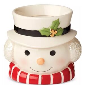 Lenox Snowman Figural Porcelain Tealight Candle Holder